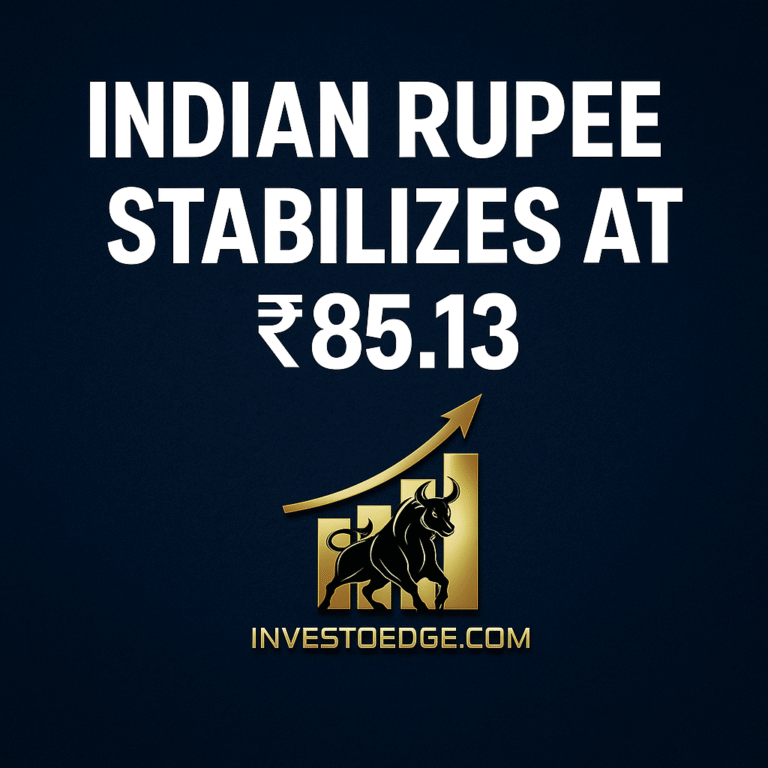 Indian Rupee Stabilizes at ₹85.13